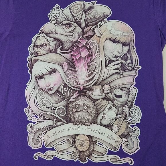 Dark Crystal Another World - Another Time Womens Large Tee Fury T Shirt Top - Picture 3 of 10